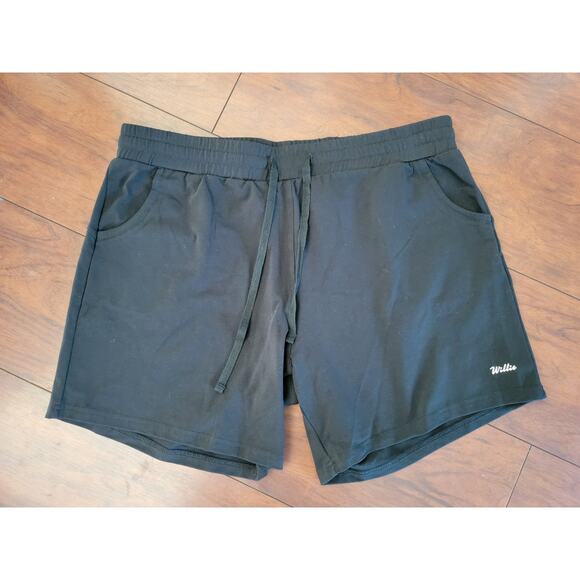 Willit Women's Shorts W/ Pockets - Black - Sz: XL - Picture 4 of 4